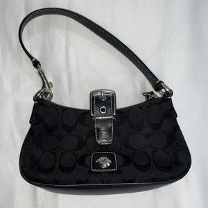 BLACK COACH MINI BAG